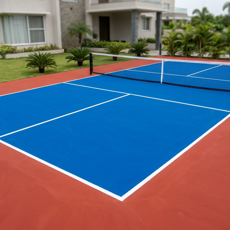 Pickleball court surface