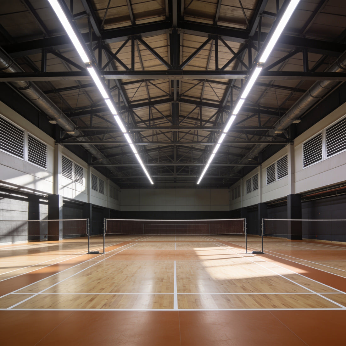 Indoor sports complex hall
