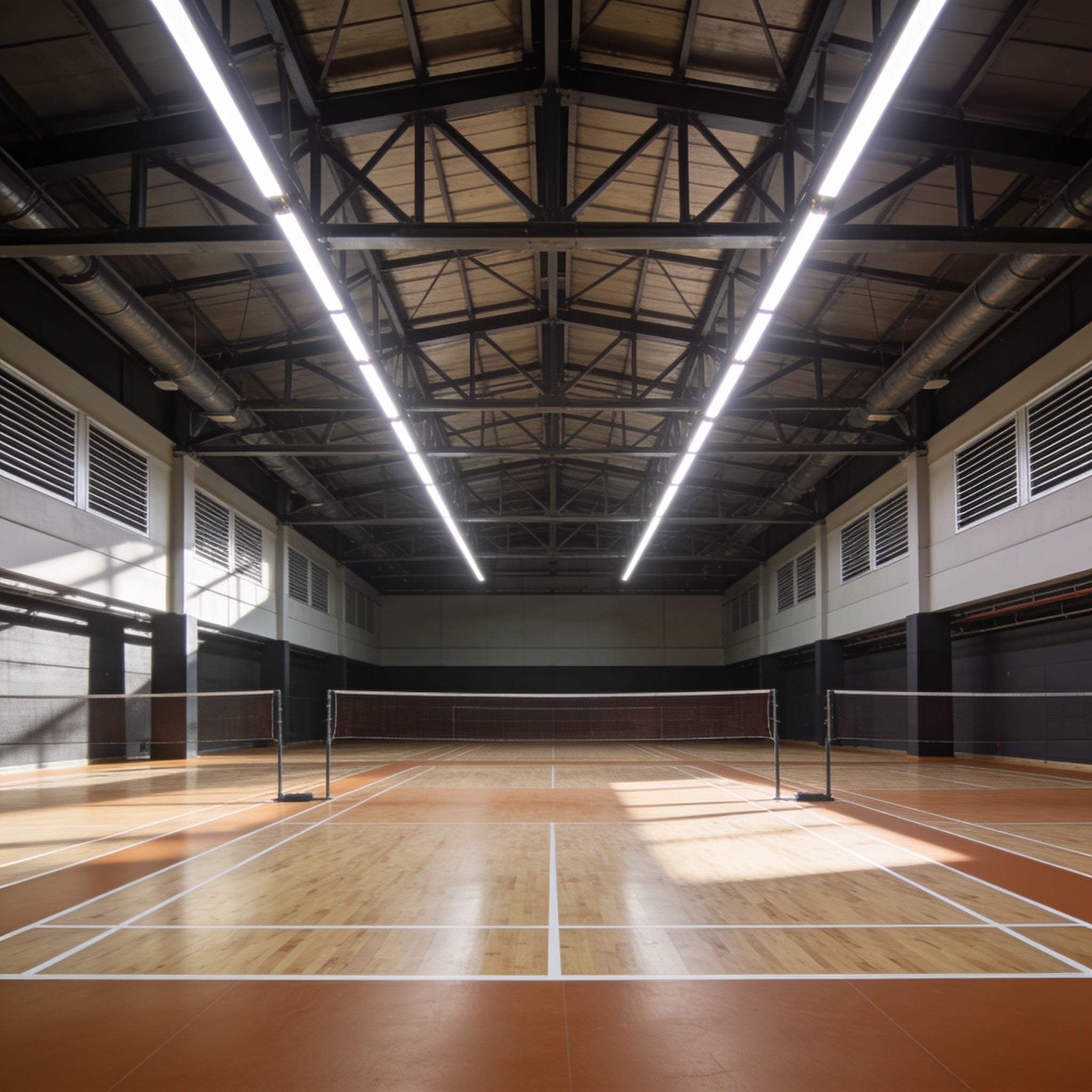 Indoor sports complex hall