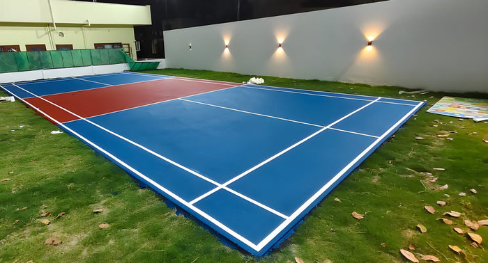 Lawn Pickleball Court