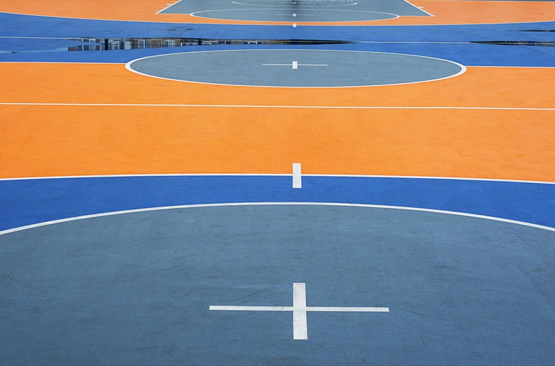Colourful multi-sport surface — 10 colour options