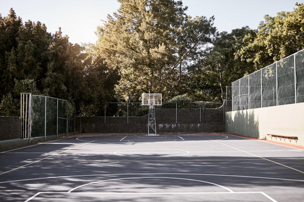 Farmhouse Basketball Court