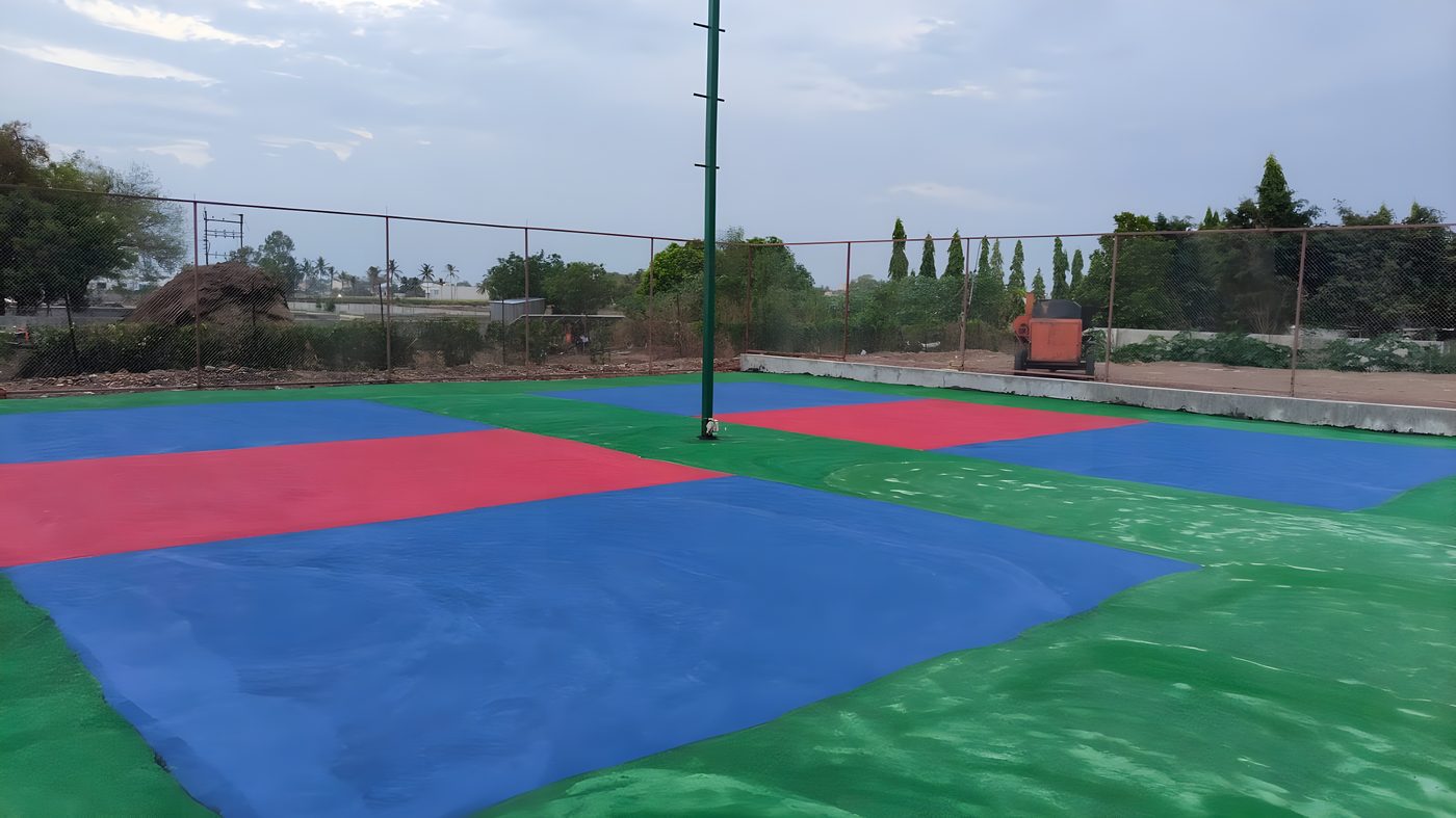Finished multi-court pickleball facility built by ChampCourts in Barsi, Maharashtra