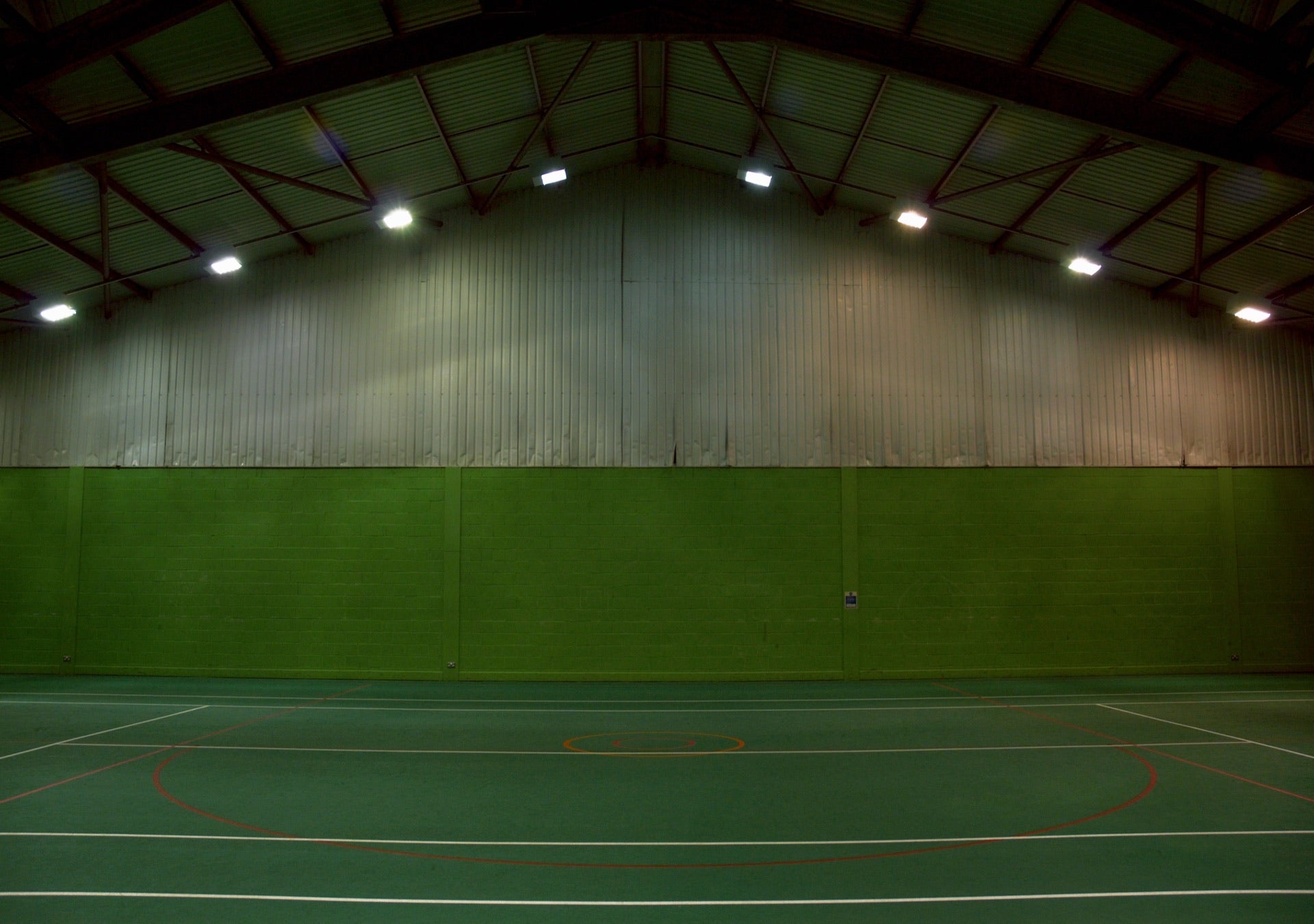 The empty IT park retail space before construction, Day 1