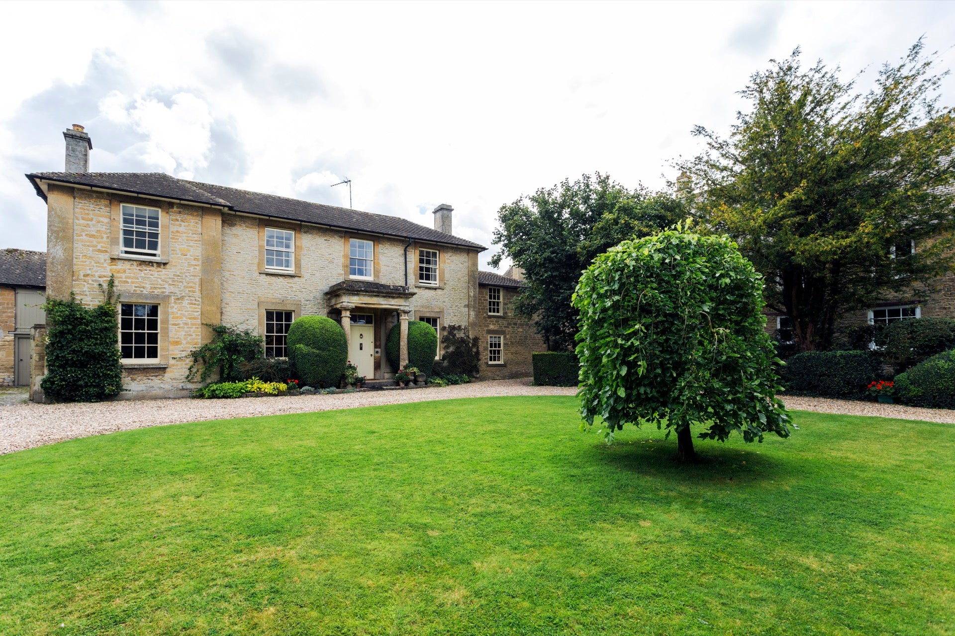 Site survey at the Dehradun estate before construction began